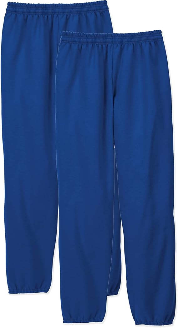 Hanes Men's Sweatpants, EcoSmart Best Sweatpants for Men, Men's Athletic Lounge Pants with Cinched Cuffs (1 or 2 Pack Option)