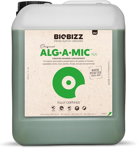 BioBizz BBALG10L 10-Liter Alg-A-Mic Organic Bio-Stimulant