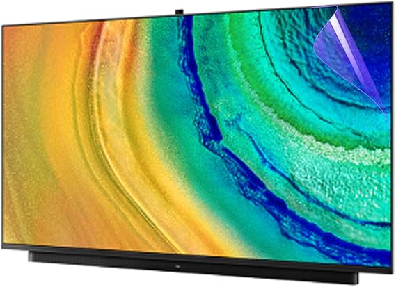 55 Inch Reflective Radiation TV Screen Protector, Matte Anti-Glare/Anti-Blue Light/Dust Filter Film, Filtering Can Reduce Computer Eye Fatigue, 55" 1211*682