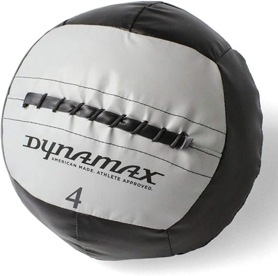 Dynamax Medicine Ball, Stinger I, 4 Pounds, Black/Gray (24004)