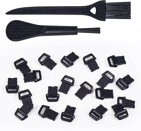 20 Pcs iPhone Dust Plugs, Lightning Charging Port Cover for iPhone 14 Pro Max/ 13 12 11, iPad AirPods, Charger Port Plug Cleaner Protector with 2 Cleaning Brushes
