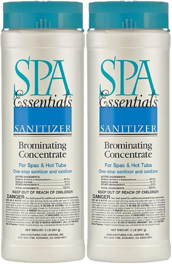 augley Spa Essentials Bromine Concentrate - 2 Pack 2lb.