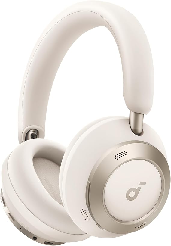 Soundcore Anker Space One Pro Wireless Over-Ear Headphones, Foldable Design