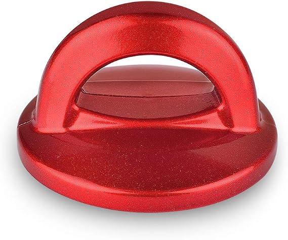 Universal Pot Lid Red Knob Compatible with Crockpot Lids, Pan Lid Replacement Handle, Heat Resistant Pot Knob for Glass, Steel Lids, Easy Grip Lid Handle, Kitchen Cookware, 2.75x1.77 (1 Pack)