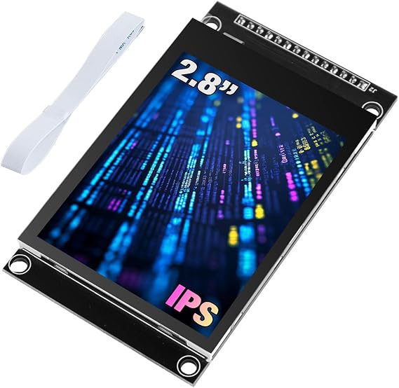 Hosyond 2.8 inch 240x320 IPS Capacitive Touch Screen SPI Serial ILI9341V Driver LCD Display Module for Arduino R3/Mega2560