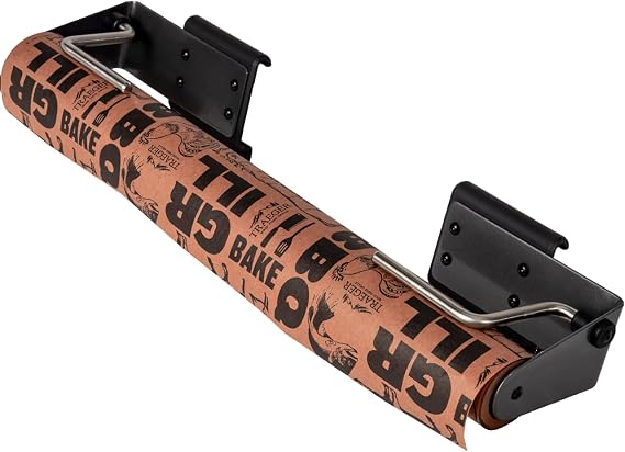 Traeger Grills P.A.L. Pop-And-Lock Roll Rack, Adjustable Holder for Paper Towels, Aluminum Foil, Butcher Paper, Easy Install, Grill Accessory, BAC644