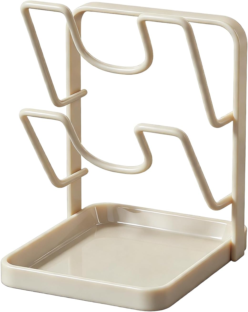 Pot Lid Organizer - Cabinet Cooking Utensil Holder, Pan Lid Organizer Stand | Kitchen Pot Lids Storage Rack For Countertop Dormitory Restaurant Cupboard Counter Apartment