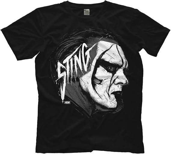 Sting - Stealth - Officially Licensed AEW T-Shirt
