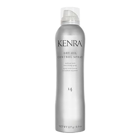 Kenra Dry Oil Control Spray 14 | Medium Hold | Nourishing Spray | Frizz Control Hairspray | All Hair Types