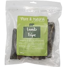 Pure & Natural Lamb Tripe Sticks for Dogs - Hypoallergenic Dog Chews Long Lasting & Natural for Dogs of All Ages from Puppy to Senior Dog Treats - 200g Bag