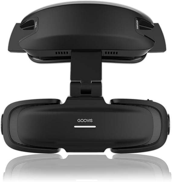 GOOVIS ART 4K VR Headset Lightweight Compact Myopia Compatible Pupil Distance Adjustment High-Definition Large Screen Multi-Use Black