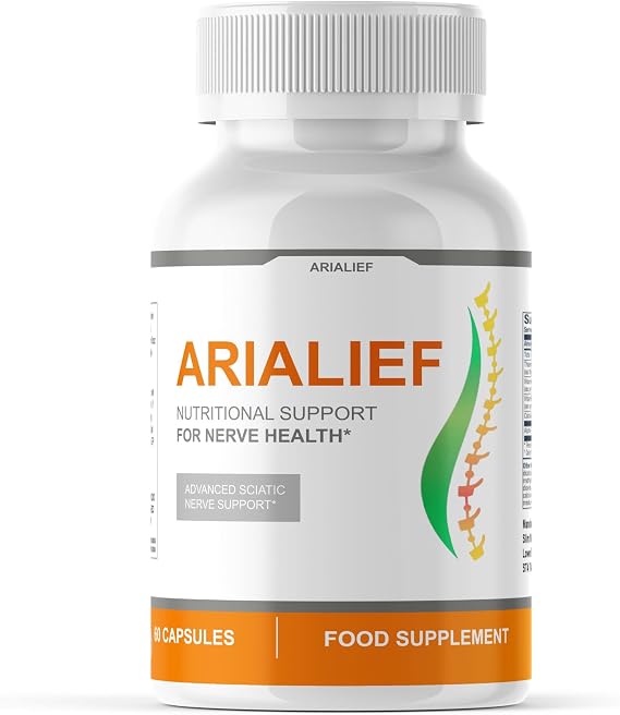 Arialeaf - Nutritional Support for Nerve Health - All Natural - 60 Capsules/Slim Warriors