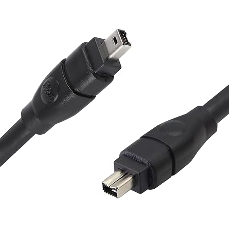 FireWire Cable 4 Pin to 4 Pin, 6ft IEEE 1394 iLink Cable