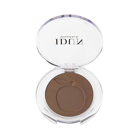 IDUN Minerals Mineral Single Eyeshadow for women - Shimmery Shades To Matte Tones - Ensure A Color-True, Pigmented And Crease-Resistant Result - Nstrot, Brownish Green, 0.12 Ounce