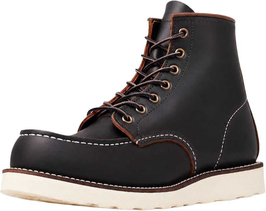 Red Wing Shoes Heritage Classic Moc 8849 Men Boot, Black, 8 D