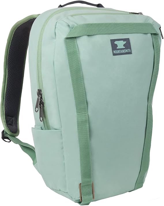 Mountainsmith Amble Pack, Casual Lightweight Backpack, Daypack for Travel, Carry On, Everyday Bag, Basil