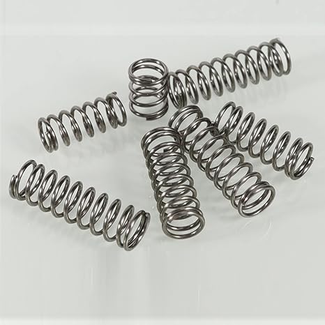 5PCS, 1.6x15x(60-100) mm Compression Springs, Wire Diameter 1.6mm, Outer Diameter 15mm, Length (60-100) mm, Y Type Spring Steel Compression Springs(Length 60mm)