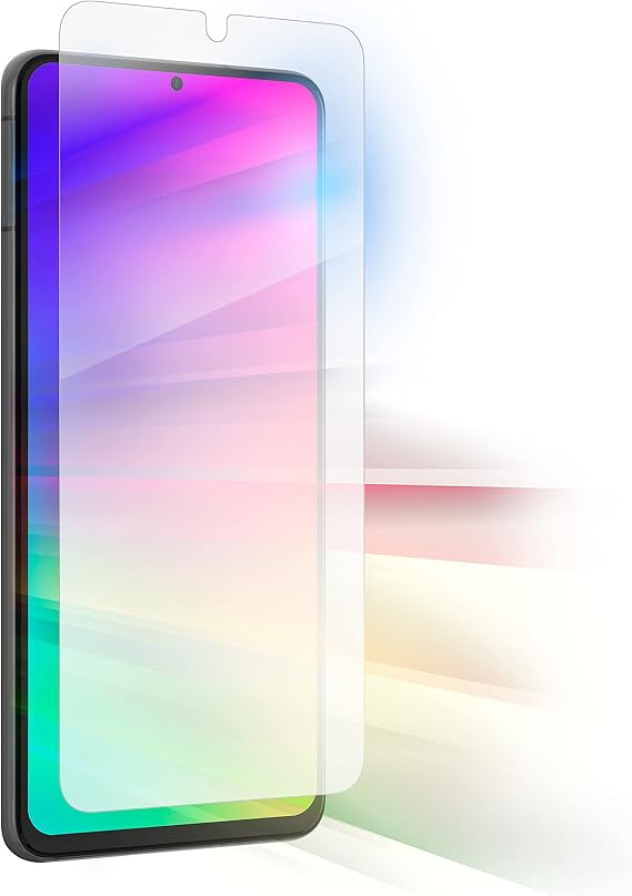 ZAGG InvisibleShield Glass Fusion VisionGuard+ with D3O for Samsung Galaxy S21 (Clear)- Anti-microbial, Impact Protection, Scratch Resistant, Blue-Light Filter
