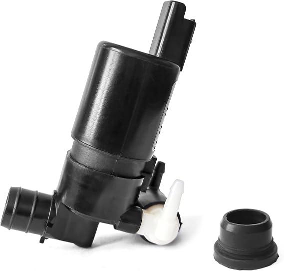 Windshield Washer Pump, Compatible with Nissan Armada 2005-2015, Replaces OEM: 28920-7S000, Washer Fluid Pump with Grommet