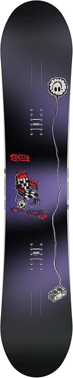Rome Party Mod Men's True Twin All-Mountain Snowboard