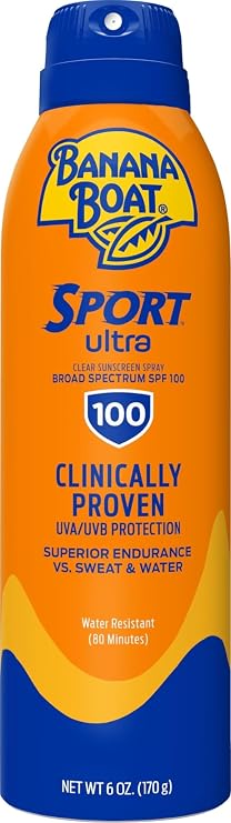 Banana Boat Sport SPF 100 Sunscreen Spray, 6 oz