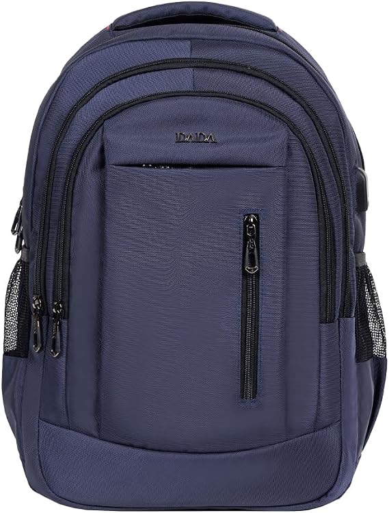 Dada 05 Laptop Dizüstü Bilgisayar Çantası 14"-15,6" inç Ortaokul Lise Üniversite Okul Çantası Unisex Gündelik Kadın Erkek Sırt Çantası Usb Type-C Aparat Darbe Emici Koruma Su Geçirmez Kumaş