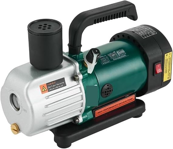 Vacuum Pump, Vacuum Pump,Portable Rotary Vane Intelligent Vacuum Pump Air Conditioner Refrigerator Repair low Noise Air Pump anti-Backflow 125W(PCV-2M)