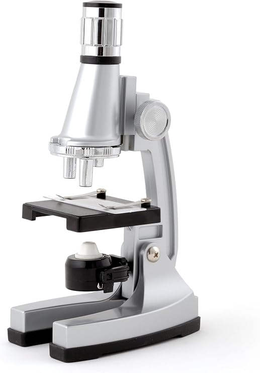 Lizer A450 HD LED Microscope - 100x-450x Magnification, Complete Science Kit for Beginners & Students, Educational STEM Lab Set