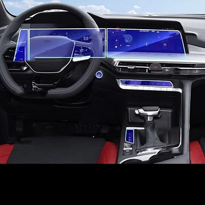 Car Interior Center console GearBox Panel Navigation Transparent TPU Protective Film Anti-scratc,For CHANGAN CS35 PLUS 2022-2024