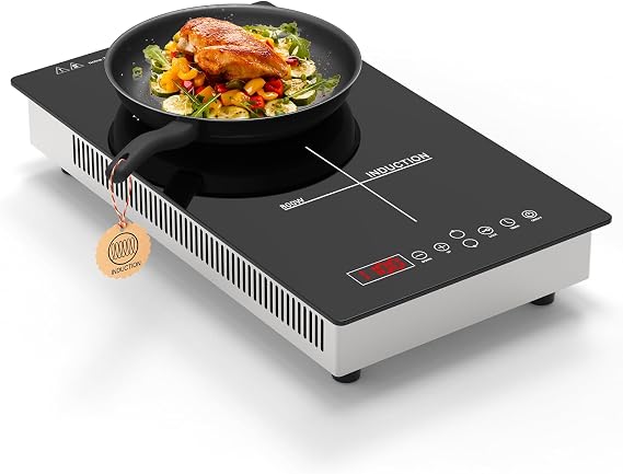 2 Burner Induction Cooktop Portable Hob For Cooking