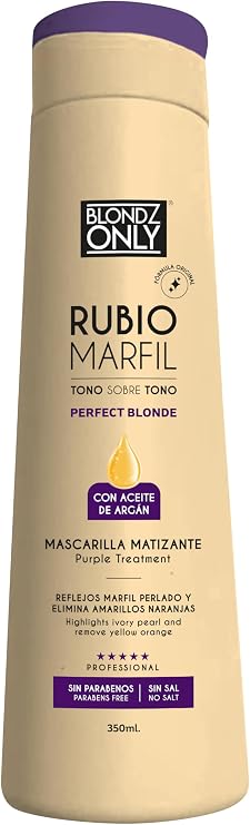 Hair Toning Mask | Ultra High-Purity Pigments | Refreshes & Corrects Hair Color | With Argan Oil | 11.8 Fl. Oz (350 ml) | Blonde Pearl
