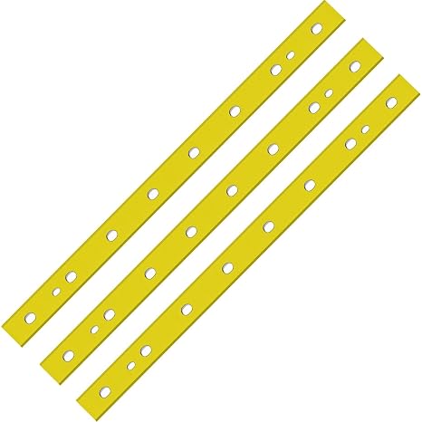 13"" Planer Blades Jointer Knives TiN Coated Resharpenable for DW735 DW735X DW7352 Woodworking Machine - Set of 3 Pieces