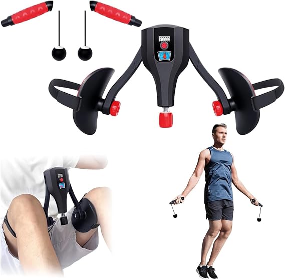 Hip Trainer Kegel Exerciser,Thigh Hip Trainer Exerciser,Adjustable Thigh & Buttock Sculpting Equipment Resistance 10-60kg adjustable, with Counter for Men and Women(Red)
