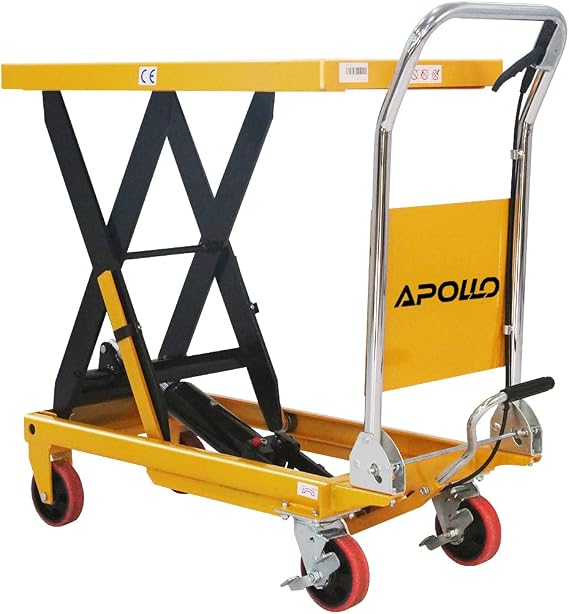 APOLLOLIFT 660lbs Capacity Hydraulic Lift Table Cart