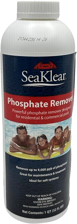 Seaklear 1040105 Phosphate Remover Commercial Quart
