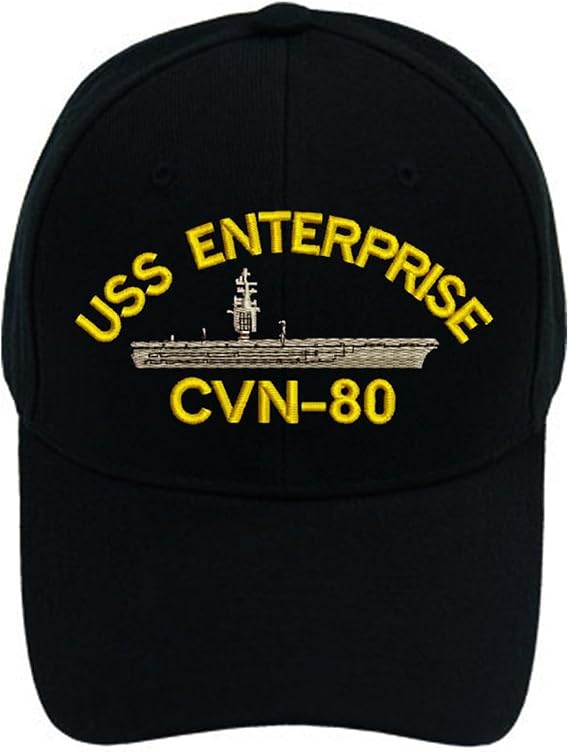 Military USS Enterprise CVN-80 Baseball Cap Hat