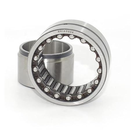 2pcs NKIB5912 Combined Needle Roller Angular Contact Ball Bearing 60x85x38mm Needle Roller Bearings