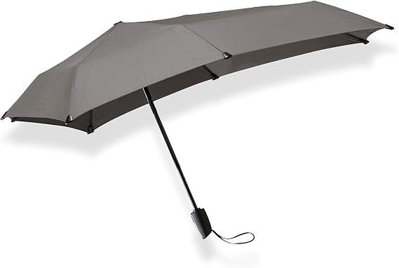 Senz Mini Automatic Foldable Paraplu Silk Grey