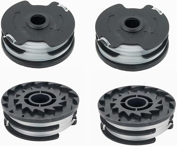 Replacement Line Spools for LIDL for Parkside, Cordless Strimmer for PRTA 20-Li A1 B2 C3, Strimmer Replacement Parts (4PCS)
