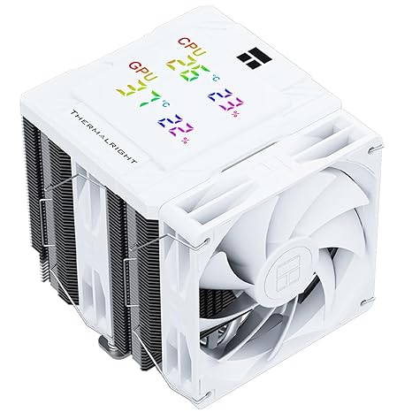 ThermalRight Peerless Assassin 120 White V2 120mm Çift Kule Intel AMD CPU Soğutucu