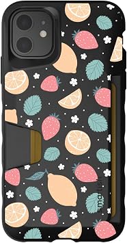 Smartish - Juicy Fruit - iPhone 11 Wallet Case - Wallet Slayer Vol. 1 [Slim + Protective] Credit Card Holder - Drop Tested Hidden Card Slot Cover Compatible with Apple iPhone 11