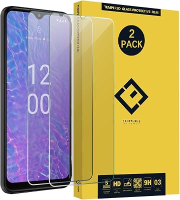 OCESTORE 2 Pack Screen Protector,Anti-Scratch 9H Hardness Full Coverage Tempered glass Protector Film for N okia C210 4G.