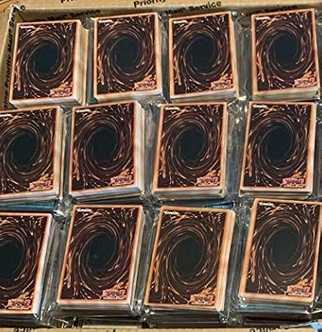 Mega Lot of 1000 Assorted Yugioh Cards by Konami