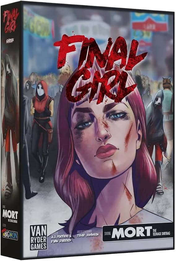 Van Ryder Games - Horror Board Game - Final Girl - Shriek Feature Film Box - Core Box Required - 1 Player - Solo or Cooperative Play for Teens & Adults, Ages 14+ (English Version)