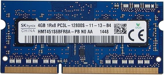 Hynix 4GB PC3L-12800S DDR3 SODIMM Mem HMT451S6BFR8A-PB Dizüstü Bilgisayar Bellek