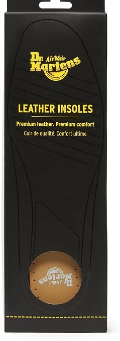 Dr. Martens Unisex-Adult Leather Insole