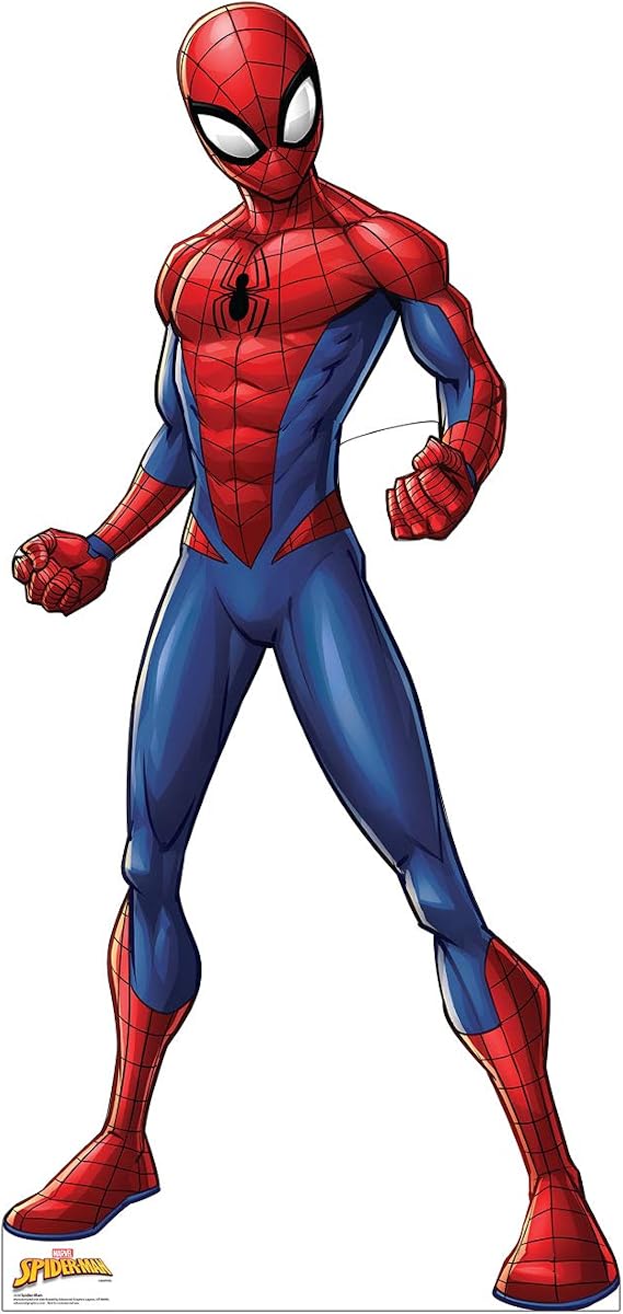 Cardboard People Spider-Man Life Size Cardboard Cutout Standup - Marvel