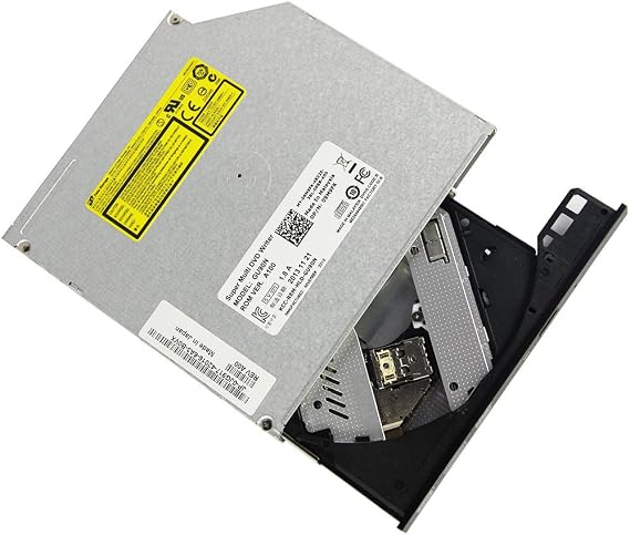 Genuine New Double Layer 8X DL DVD RW Burner for Dell Inspiron 15 5000 5567-1753 3000 3543 3542-2293 Laptop 23 AIO 5348 Desktop Super Multi 24X CD-RW SATA Optical Drive Replacement