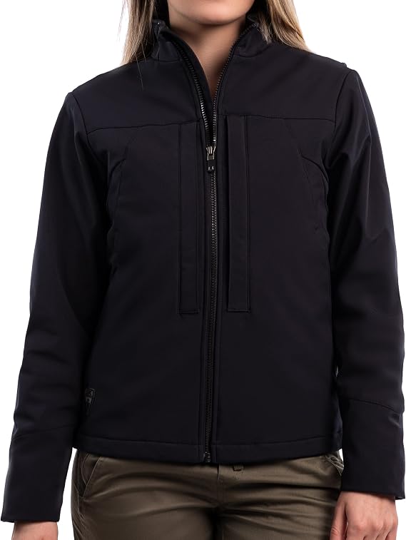 SCOTTeVEST EDC Jacket for Women, 31 Pockets, Water-Repellent Softshell