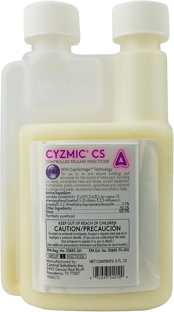 Control Solutions - 82002401 - Cyzmic CS - Controlled Release Insecticide - 8 oz